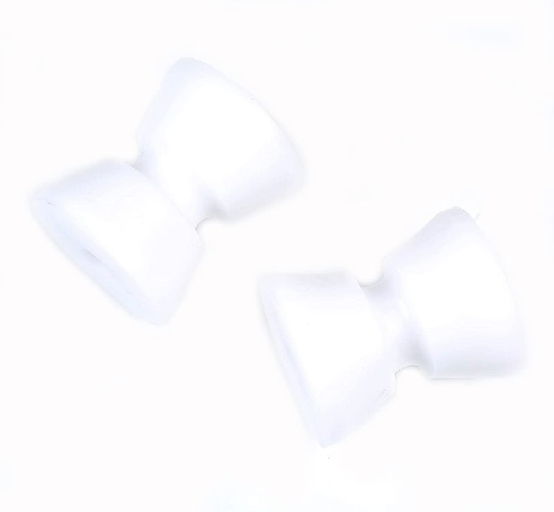 Mxeol Marine Anchor Bow Roller White Acetal Wheels 2PCS - Image 1